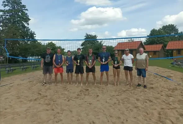 Turniej siatkówki plażowej o Puchar Wójt Gminy na Kompleksie Leśniewo rozstrzygnięty