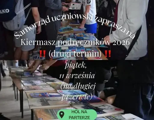 Drugi kiermasz podręczników w ZSK w Kętrzynie – już w piątek