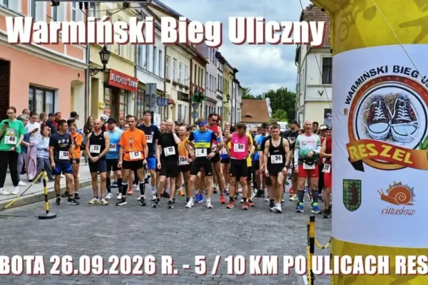VI Warmiński Bieg Uliczny w Reszlu – zapisy trwają