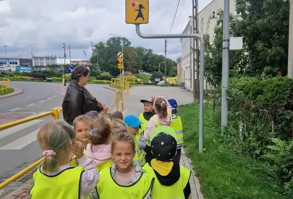 Biedronki i Ananaski uczą się bezpieczeństwa na drodze