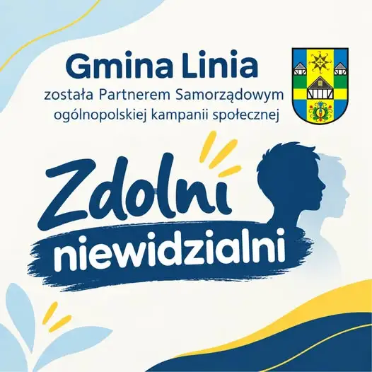 Gmina Linia partnerem kampanii „Zdolni, niewidzialni” – trwają badania wśród uczniów