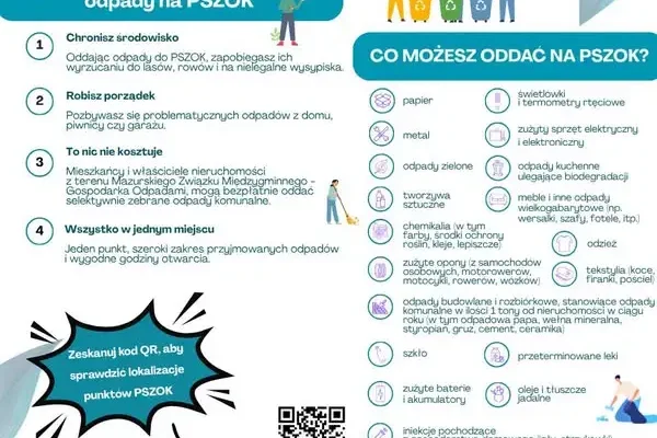 PSZOK — gdzie oddać problematyczne odpady? Sprawdź, co przyjmuje punkt