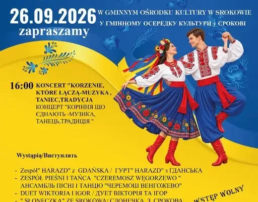 Inauguracja Roku Kulturalnego w Srokowie – koncert „Korzenie, które łączą”