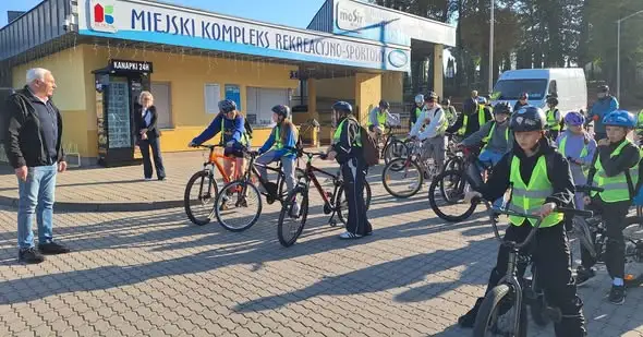 Rajd rowerowy uczniów z Kętrzyna – trasa Czerniki i ognisko