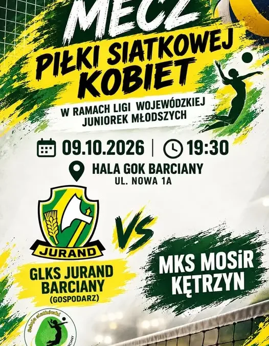 Kadetki GLKS Jurand Barciany rozpoczynają sezon derbami powiatu kętrzyńskiego