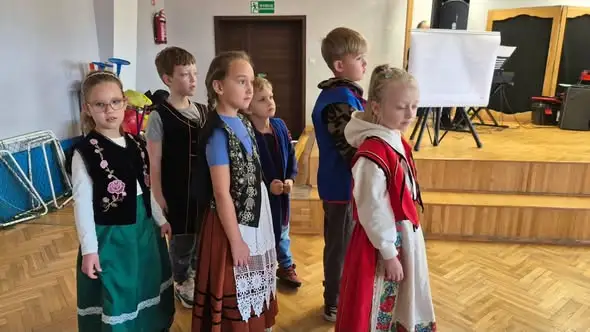 Muzyczne opowieści małego Frycka – audycja o Chopinie w szkole w Kętrzynie