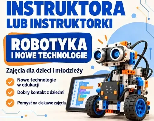 GOK Barciany poszukuje instruktora robotyki i nowych technologii
