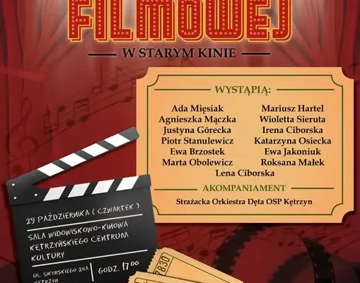 Kętrzyn świętuje 80-lecie kina „Gwiazda” koncertem „W starym kinie”
