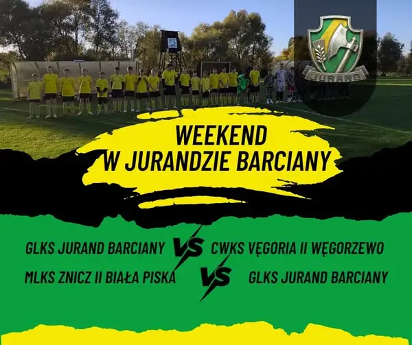Jurand Barciany: młodzicy rozbili rywala 5:0, seniorzy walczyli do końca