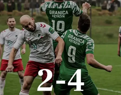 Granica II Kętrzyn wygrywa 4:2 w Wojciechach i pnie się w tabeli A-klasy