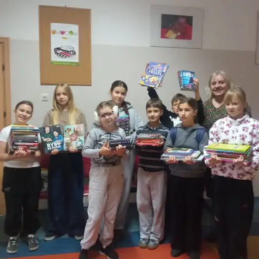 Szkolna zbiórka książek wzbogaci bibliotekę w Wilnie