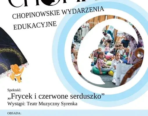 Barciany: „Frycek i czerwone serduszko” – muzyczny spektakl dla dzieci już 8 listopada