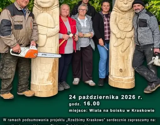 Rzeźbimy Kraskowo: finał wyjątkowej inicjatywy już 24 października