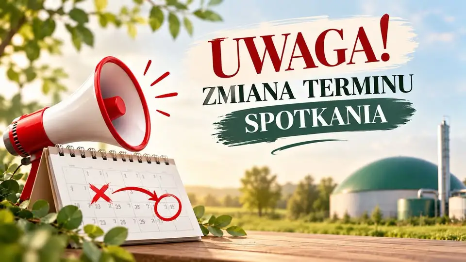 Zmiana terminu spotkania w sprawie biogazowni w Wilkowie