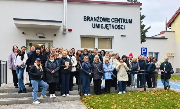 Branżowe Centrum Umiejętności w Reszlu gościło doradców zawodowych z Warszawy