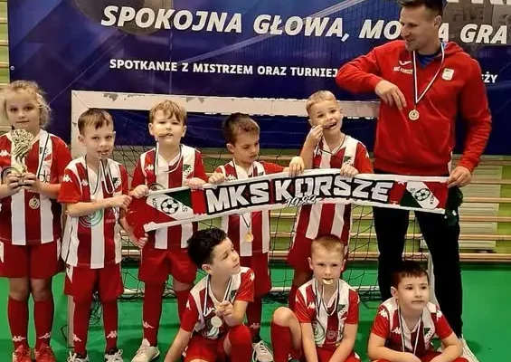 Młode skrzaty z Korsz na turnieju w Biskupcu