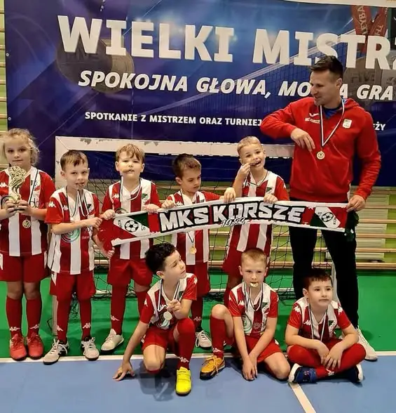 Młode skrzaty z Korsz na turnieju w Biskupcu