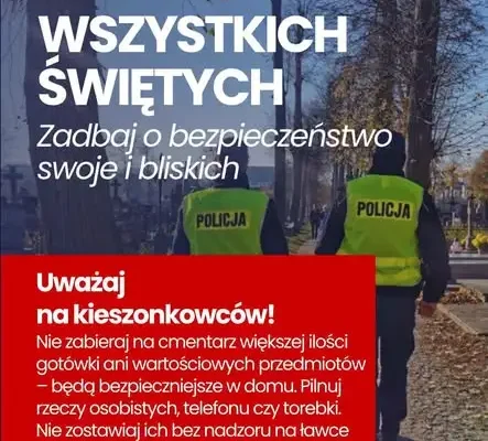 Bezpieczeństwo podczas Wszystkich Świętych – o czym warto pamiętać?