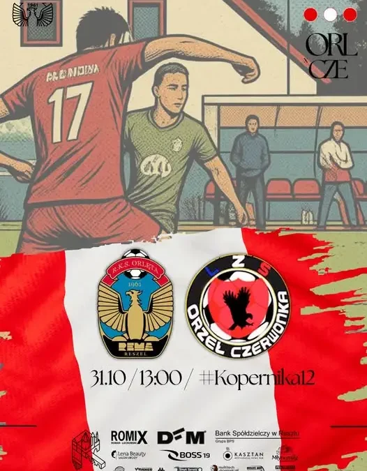 Orły z Orłem już w sobotę – mecz 15. kolejki rozegrany awansem