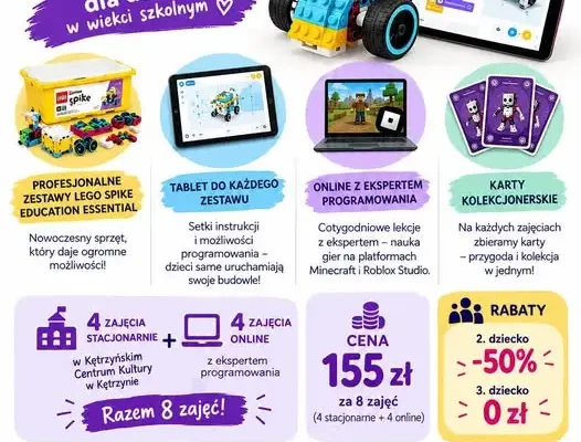 Robotyczne przygody w Kętrzynie – zajęcia z robotyki dla dzieci